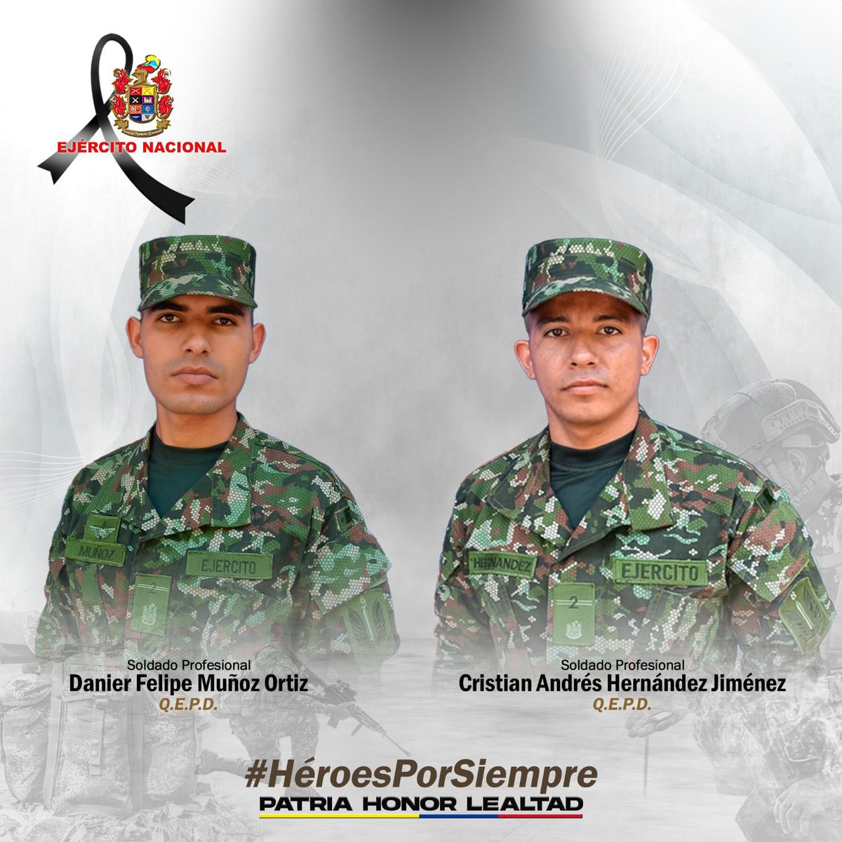#SurDeBolivar El #ELN vuelve a asesinar a soldados colombianos con drones. El 9 de septiembre, en la vereda San Isidro, entre Santa Rosa y Morales, sur de Bolívar, el ELN atacó con explosivos lanzados desde drones a tropas del Ejército, asesinando a dos soldados y dejando a
