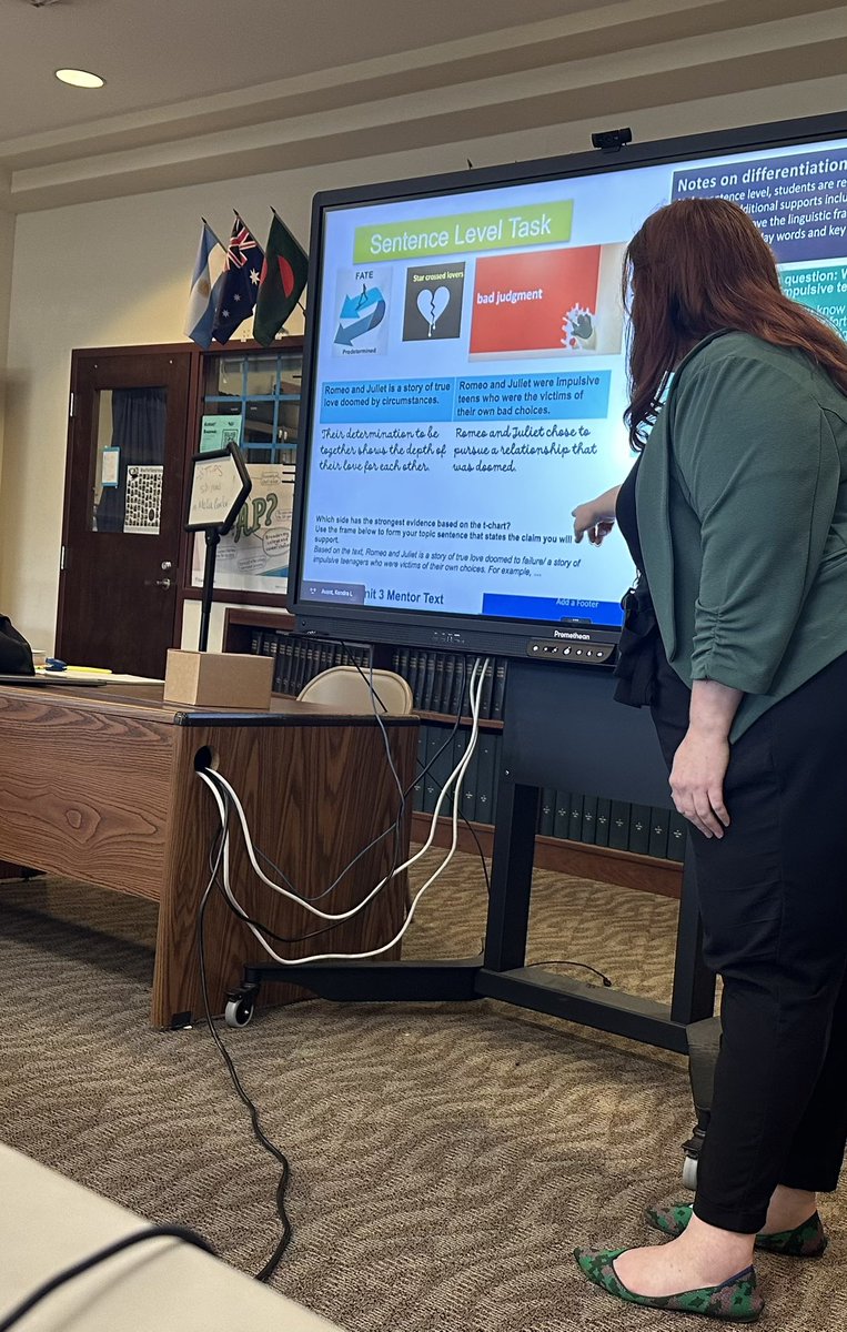 ellgcs's tweet image. Sharing 3Ls strategies to support English learners in ELA class at @GrimsleyHigh  #BacktoGCS