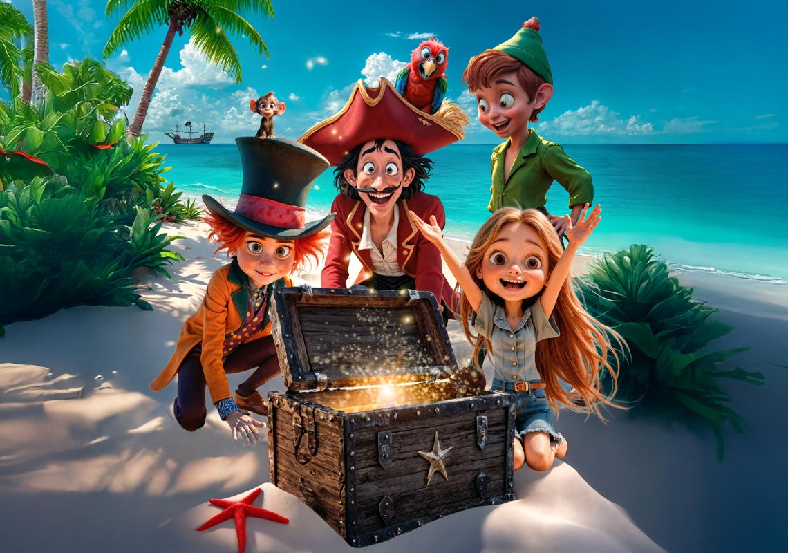 Disfruta del #TeatroEnFamilia con 'Garfio y la Isla del Tesoro'
📆 Viernes 17 de octubre
⏰ 19.00h
🎟️ ENTRADAS: bit.ly/47D7NgS