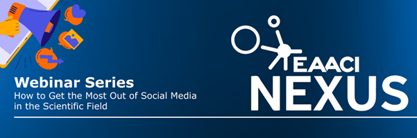 EAACI_JM's tweet photo. 🚀 Free webinar 24 Sept | Learn to maximize social media for science, networking &amp; career growth. 
👉 https://t.co/BYdZbhg9xp
#EAACI #JMs #Webinar https://t.co/GQo0jctyhK