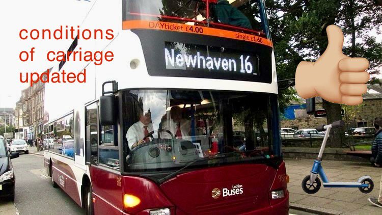 leithcentralcc's tweet image. Community action in Leith makes a difference! 🛴🚍 A resident reached out to LCCC after their child was refused entry with a scooter at a remote stop. Thanks to our help and their persistence, Lothian Buses has updated the policy ✅ More info &amp;amp; join EBUG: edinburghbususers.group