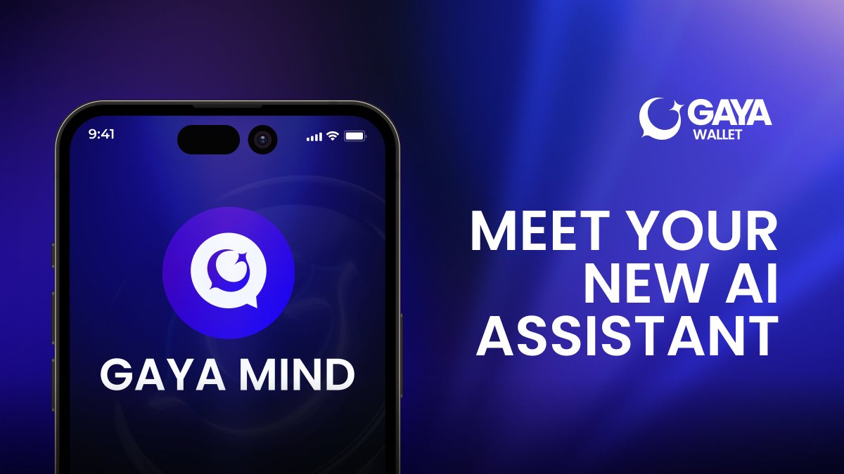 Gayawallet's tweet image. 🤖 Introducing Gaya Mind , the AI Assistant inside Gaya Wallet.

It’s here to make your Web3 experience smarter and simpler. 💎 And if you guessed the name correctly, expect a prize 👀

#GayaWallet #GayaMind #GAYAToken #AIWallet #Web3