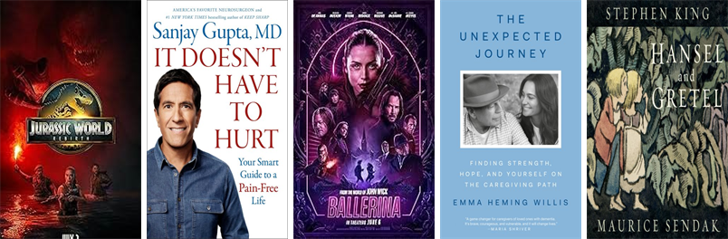 This week the Sargent Memorial Library has 83 new books and three new movies.  New items include Jurassic World. wowbrary.org/nu.aspx?p=6846…
