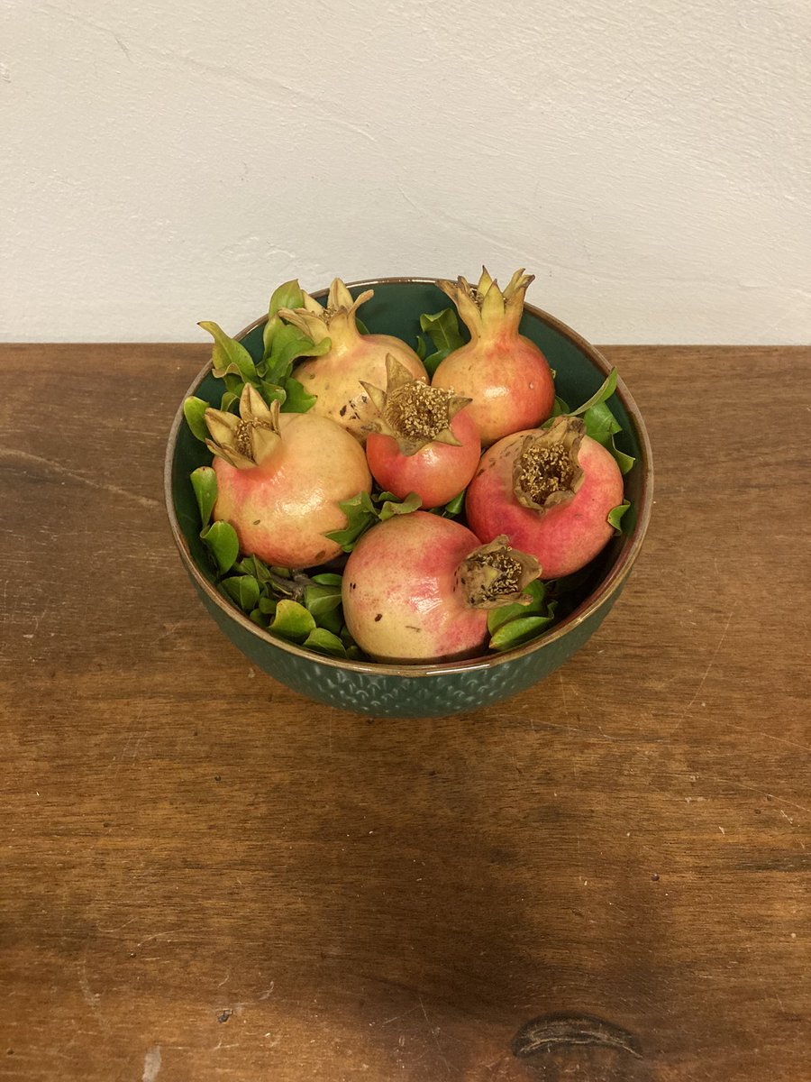 Composizione di fine estate che ho messo sul tavolo per accogliere i colleghi alla mattina e salutarli all’ora di uscita