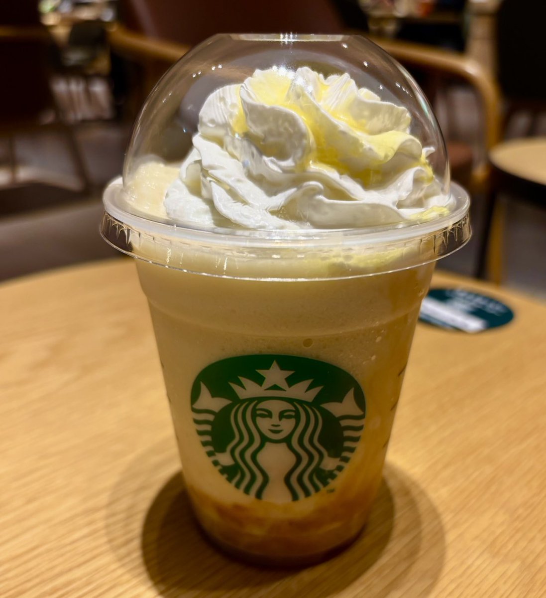 classLabo's tweet image. 洋なし 生キャラメル フラペチーノ

キャラメル感はあるけど洋なしの程よい果肉感もあるからあと味すっきりだわ😎
#スタバ #Starbucks #スタバ新作