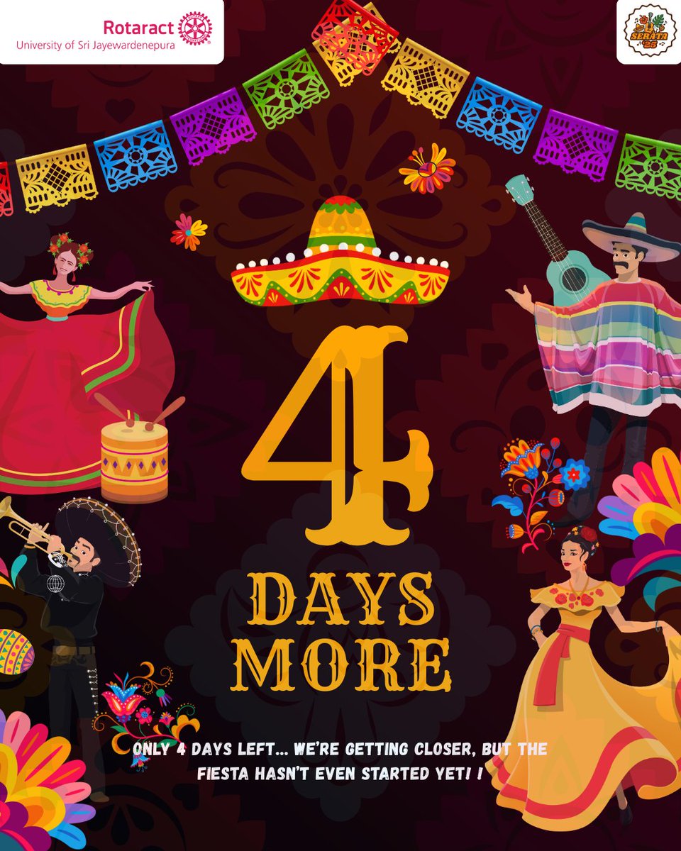 rotaractusjp's tweet image. 4 More Days To Go! ⏳ 𝐒𝐞𝐫à𝐭𝐚 ‘𝟐𝟓, organized by the MD Committee of the RACUSJ is almost here! 
Register Now: forms.gle/fsnw81yGkfr9Fa…

#Seràta_25 #MembershipDevelopment #RACUSJ #Rotaract #RID3220 #UniteForGood #RedefineService #RaisedByDreams #ShapedByTheTruth