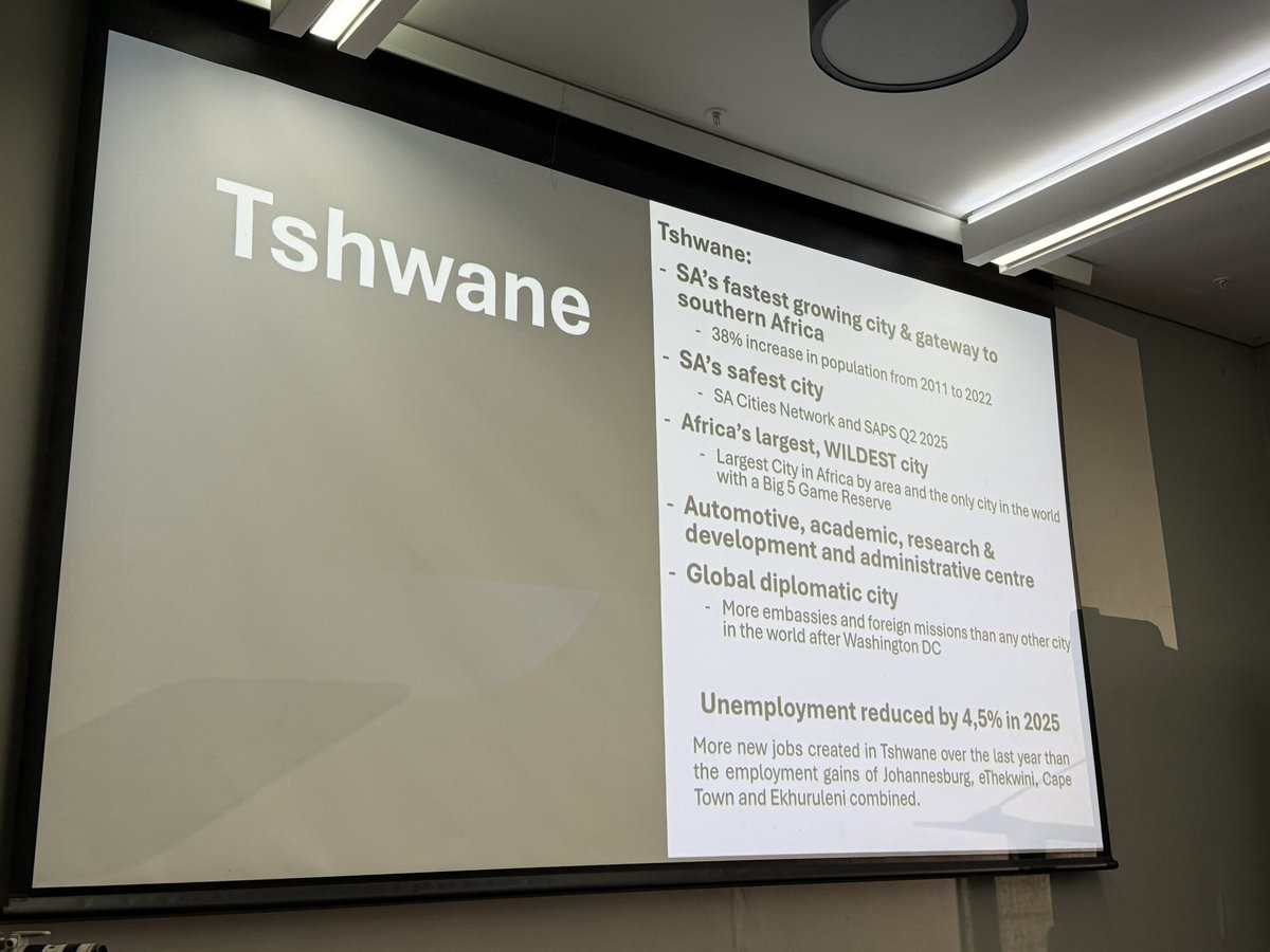 Tshwane’s Economic Revitalisation Strategy is anchored on 10 priority areas. Tshwane is South Africa’s fastest growing City. We have a strong automotive, academic, research, development and administrative centre. <a href="/CityTshwane/">City of Tshwane</a>