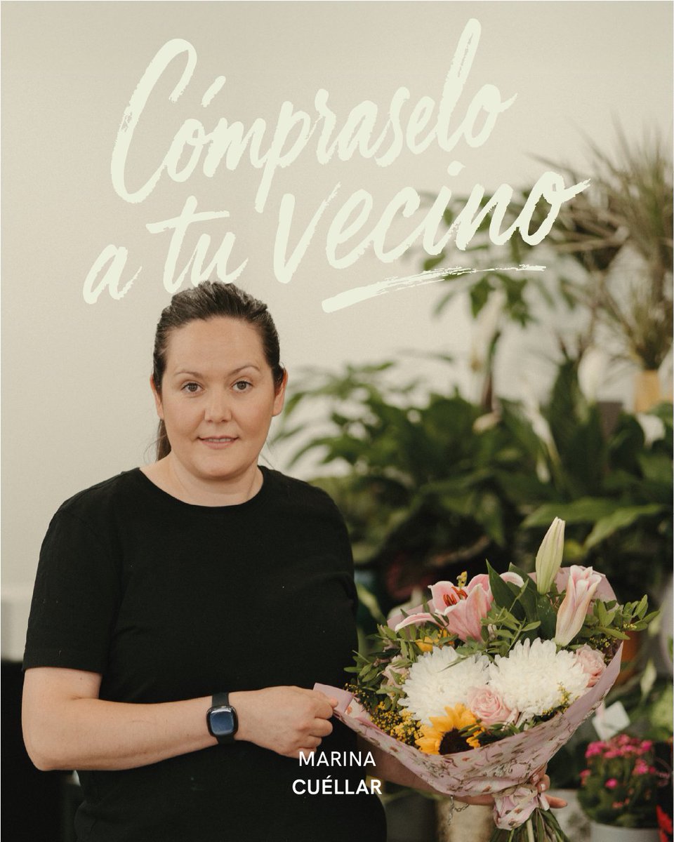 🛍️ Cómpraselo a tu vecino 🛍️

🌷Para Marina lo más importante es conocer los gustos de sus clientes

👉Apoya el comercio local para que siga ofreciendote el mejor trato personalizado

#ConsumeRural