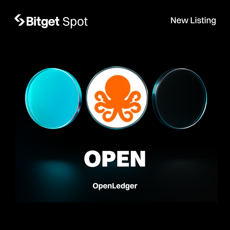 bitget's tweet photo. Initial Listing - OPEN @OpenledgerHQ

-Pair: OPEN/USDT
-Deposit available: Now
-Trading available: Sep 8, 13:00 (UTC)