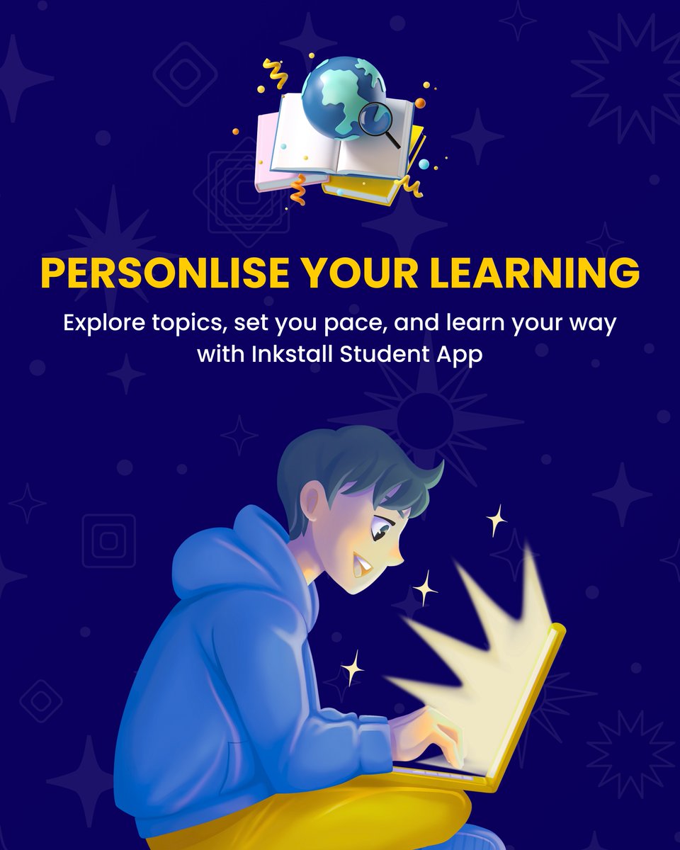 Inkstall's tweet image. 📚 No two journeys are the same.
With Inkstall, you can explore topics, set your pace, and learn your way. 🚀
📲 Download the Inkstall Student App today.
#InkstallApp #PersonalisedLearning #StudentJourney