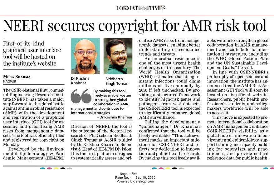 CSIR-NEERI (@csir_neeri) on Twitter photo 