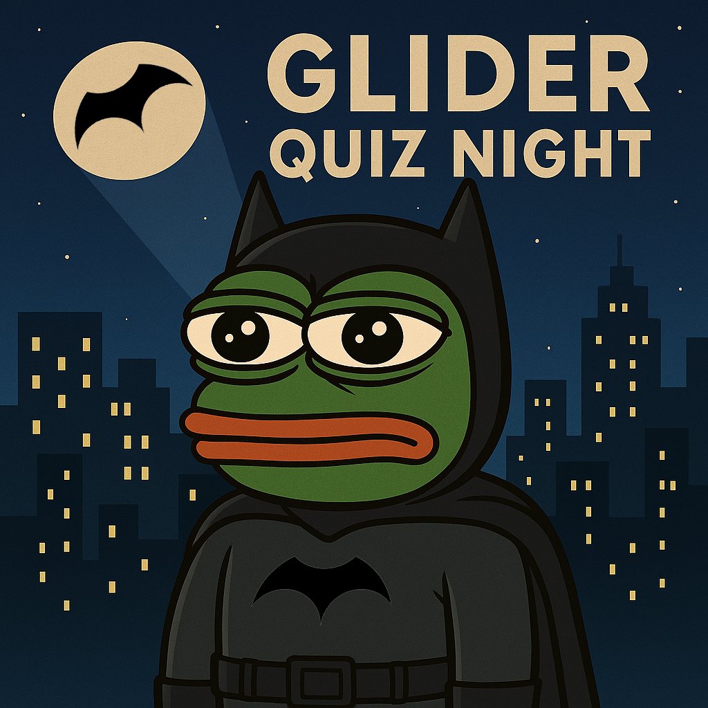 Today, Glider Quiz Night awaits you! Today evening full of excitement, knowledge, and cool rewards!

What's at stake:
🏆 1st place: Major League Gamer role + generous handful of Emeralds 💎
🥉 Top 3 players: will also receive Emeralds to boost their progress!

Be there on time,