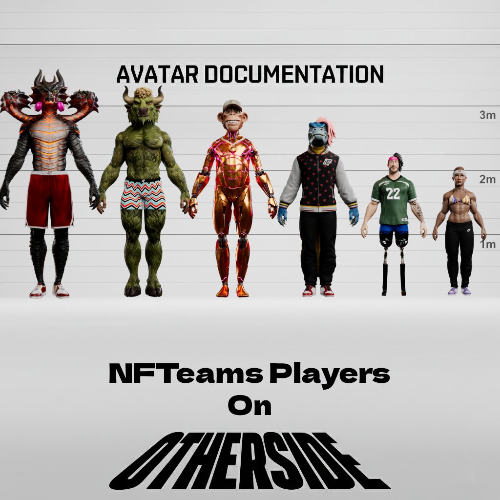 day25's tweet image. How good will it be having @NFTeams_ players running around the Otherside?