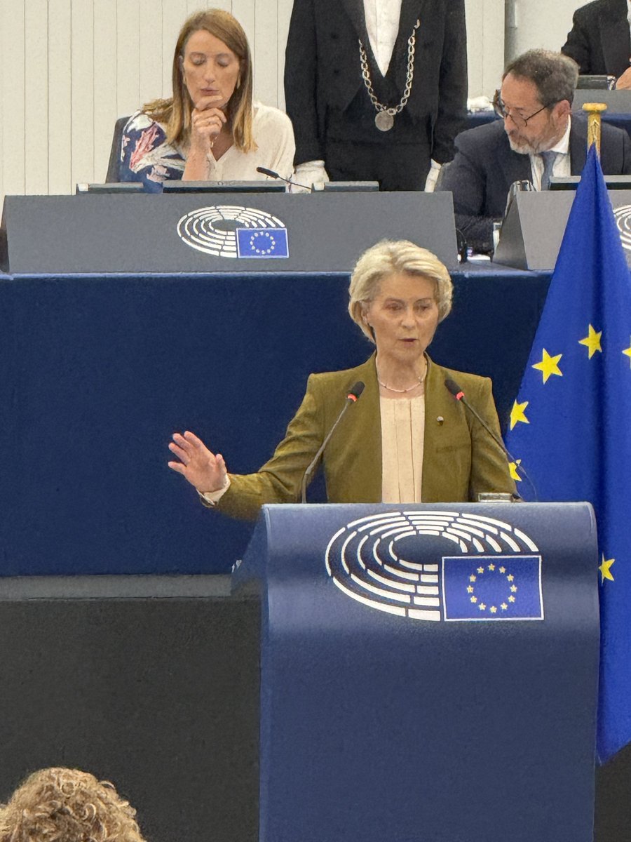 Ważne słowa.

“Europa jest w pełni solidarna z Polską”
<a href="/vonderleyen/">Ursula von der Leyen</a>