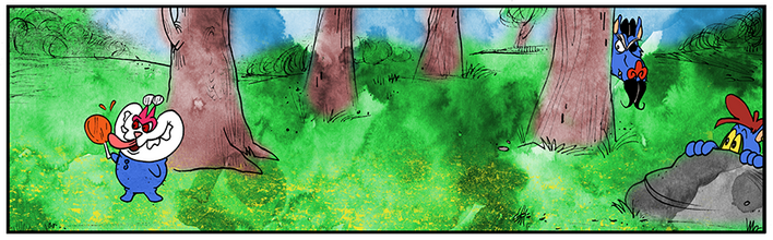 AndrewMorrice1's tweet image. 1/2 The cads attempt the crime of the century today.

Link to comic in following tweet.

#HRAMcomics #blonge #tapas #SnidenSnout