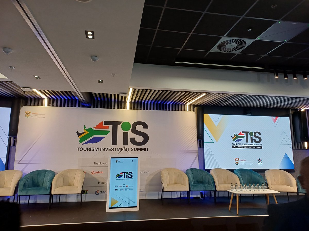 #G20SouthAfrica Tourism Investment Summit is underway in Cape Town. Convening global leaders, policymakers, investors &amp; industry stakeholders to drive investment &amp; growth in the industry 
#Tourisminvest 
#TourismMonth2025
#G20SouthAfrica