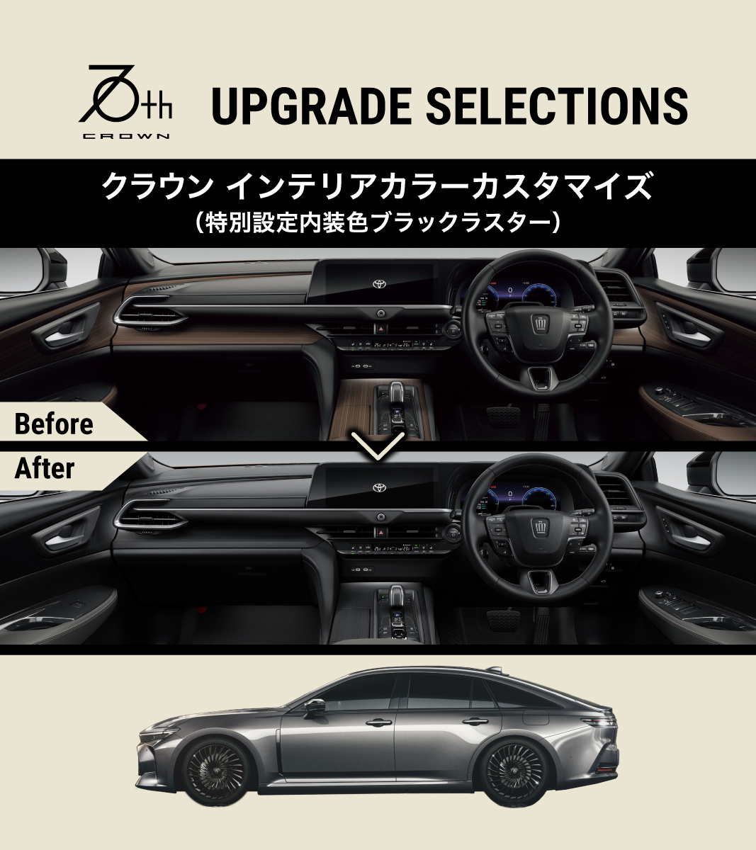 愛車にトヨタの純正オプションを後付け 