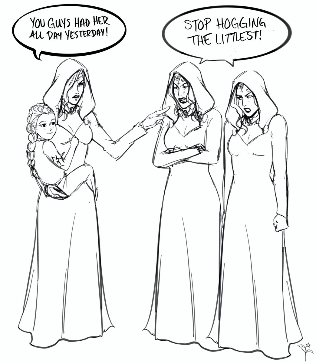 maybe rumi grows up with 3 sisters