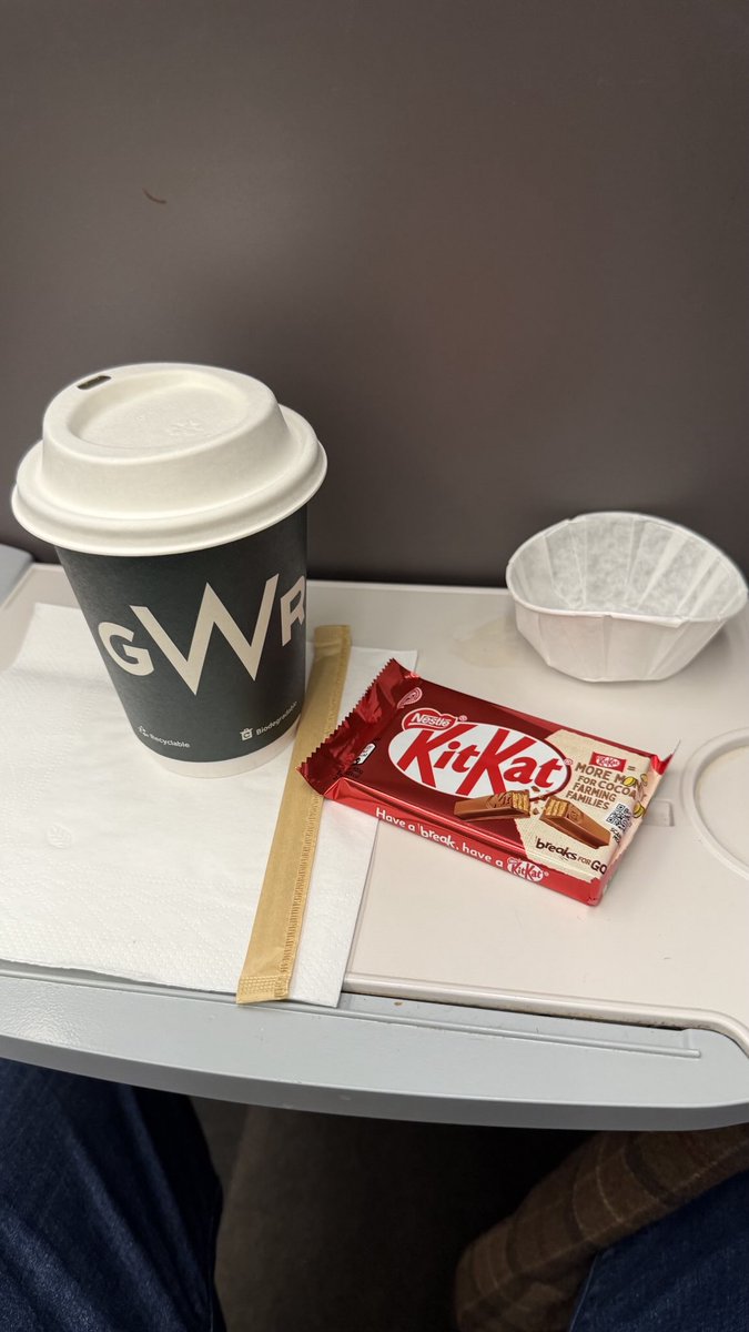 Heading to strike-hit London on God’s Wonderful Railway 🚃