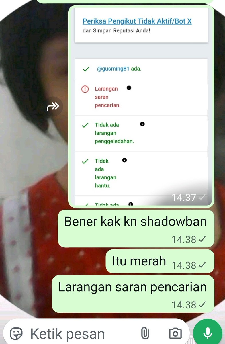 gusming81's tweet photo. Hehe....byk yg kangen....
Nggak ngikutin tweeterku mungkin krn malu ya...
Tp klo udah gini kan repot sendiri klo cari akunku.
Dan yg mau pijat jg bingung sampai byk yg WA dikira udah pensiun😂
Coba @Theo86620947 gmn hijaukan saran pencarian boss.
Byk yg WA boss nanyain akunku 😄 https://t.co/dTEyXdf2t1