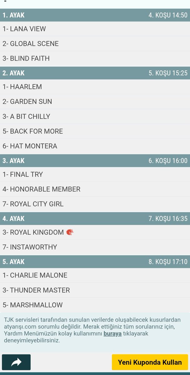 Fairview afrik 5 li bol şanslar araladaşlar