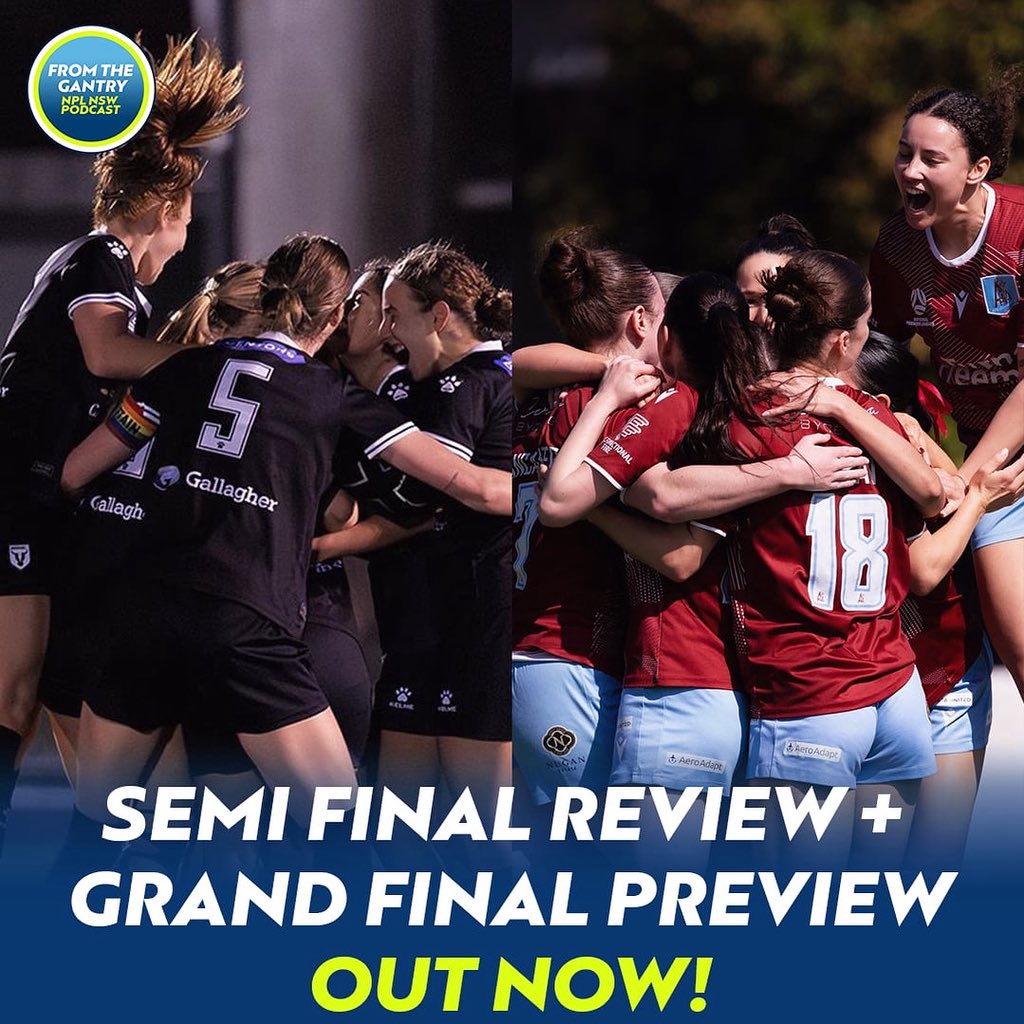 One of these two will be Champion for the first time 🥇

A-Leagues commentator <a href="/teopellizzeri/">Teo Pellizzeri</a> joins Georgie, Nikola and Will to talk #NPLWNSW Semi’s + a look ahead to the big dance 💃

Listen now via the link in bio! 

#NPLNSW #NPL