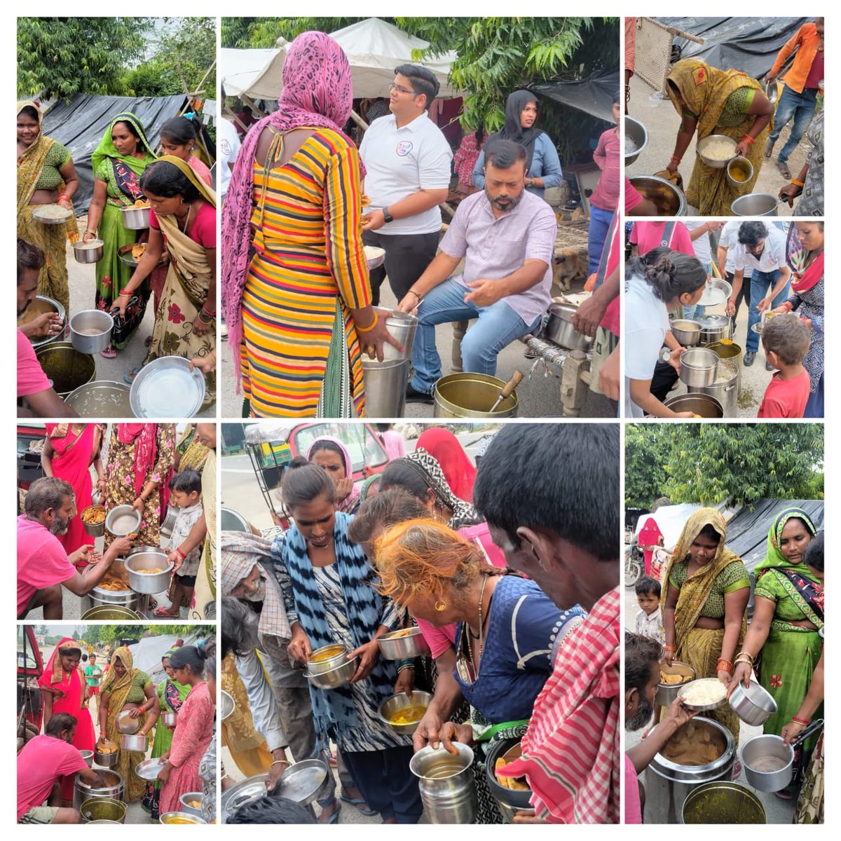Fresh food for humans and fresh fodder for stray cattle rescued from floods by Eternal Energy Foundation
#flood #floodnoida #noidacity #noidanews #NoidaExtension #noidafloods