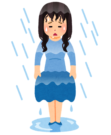 ついてない😵

＜TANKA＞
昼休み　社外へ出ると　大雨に
屋内入ると　ピタッと止んだ

今日はすごく不安定な天気ですね😰
一瞬の大雨で靴がずぶ濡れに😭💦
週の後半、みなさんもお気をつけて🌀

#tanka 
#短歌 
#素人短歌