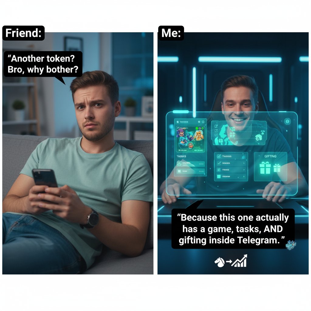 Honour ii (@tupta112) on Twitter photo Why do I love this token? Because it's not just a token, it's a whole world inside Telegram! 🐴📈
Game on, tasks completed, gifts exchanged. <a href="/gifthorse_hub/">GiftHorseHUB</a> offers the full package.
Don't just collect, connect!
👉 Join the ride:t.me/gifthorse_bot
#Telegram #Gaming Why do I love this token? Because it's not just a token, it's a whole world inside Telegram! 🐴📈
Game on, tasks completed, gifts exchanged. <a href="/gifthorse_hub/">GiftHorseHUB</a> offers the full package.
Don't just collect, connect!
👉 Join the ride:t.me/gifthorse_bot
#Telegram #Gaming