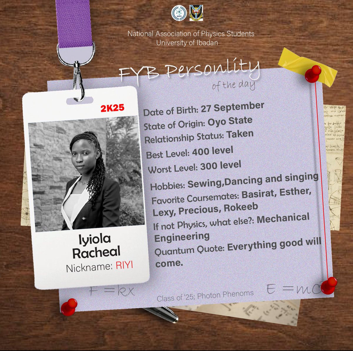 National Association of Physics Students tweet media