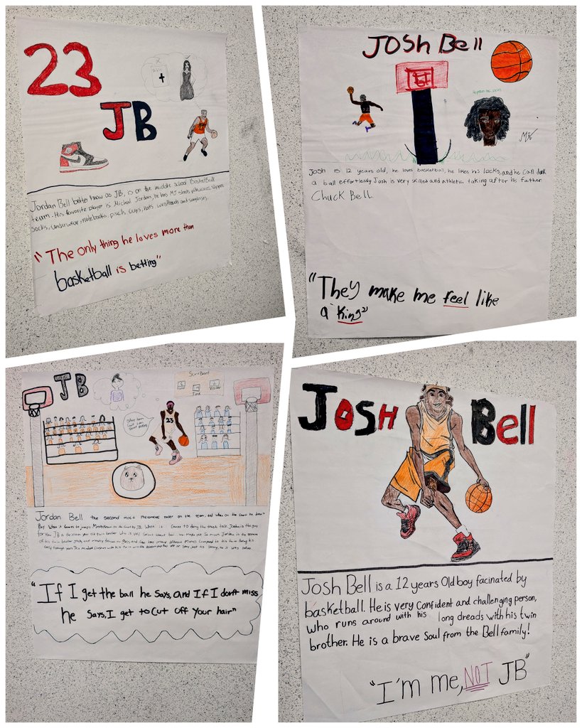 emytomita's tweet photo. Great things happening in 8th grade @MeadMS_AISD! Dr. Ligon taught students to color code their essay so they can notice the essay #ECR structure. Mr. Alford used #Quilbot to teach students how to edit their essay. Students were able to show what they learned about #JoshBell https://t.co/dxZkqxORkb