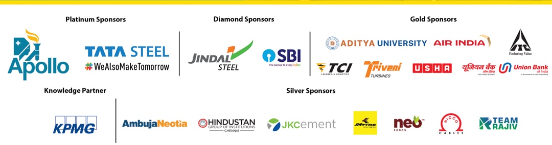 A heart-felt thanks to our Sponsors, Partners and Contributors for making our 52nd National Management Convention a grand success- 

<a href="/HospitalsApollo/">HospitalsApollo</a>; <a href="/TataSteelLtd/">Tata Steel</a>; @JindalSteel_; <a href="/adityauniv/">Aditya University</a>; <a href="/airindia/">Air India</a>; Triveni Turbines; <a href="/KPMGIndia/">KPMG India</a>; <a href="/AmbujaNeotia/">Ambuja Neotia</a>; <a href="/JKCementIndia/">jkcementlimited</a>;