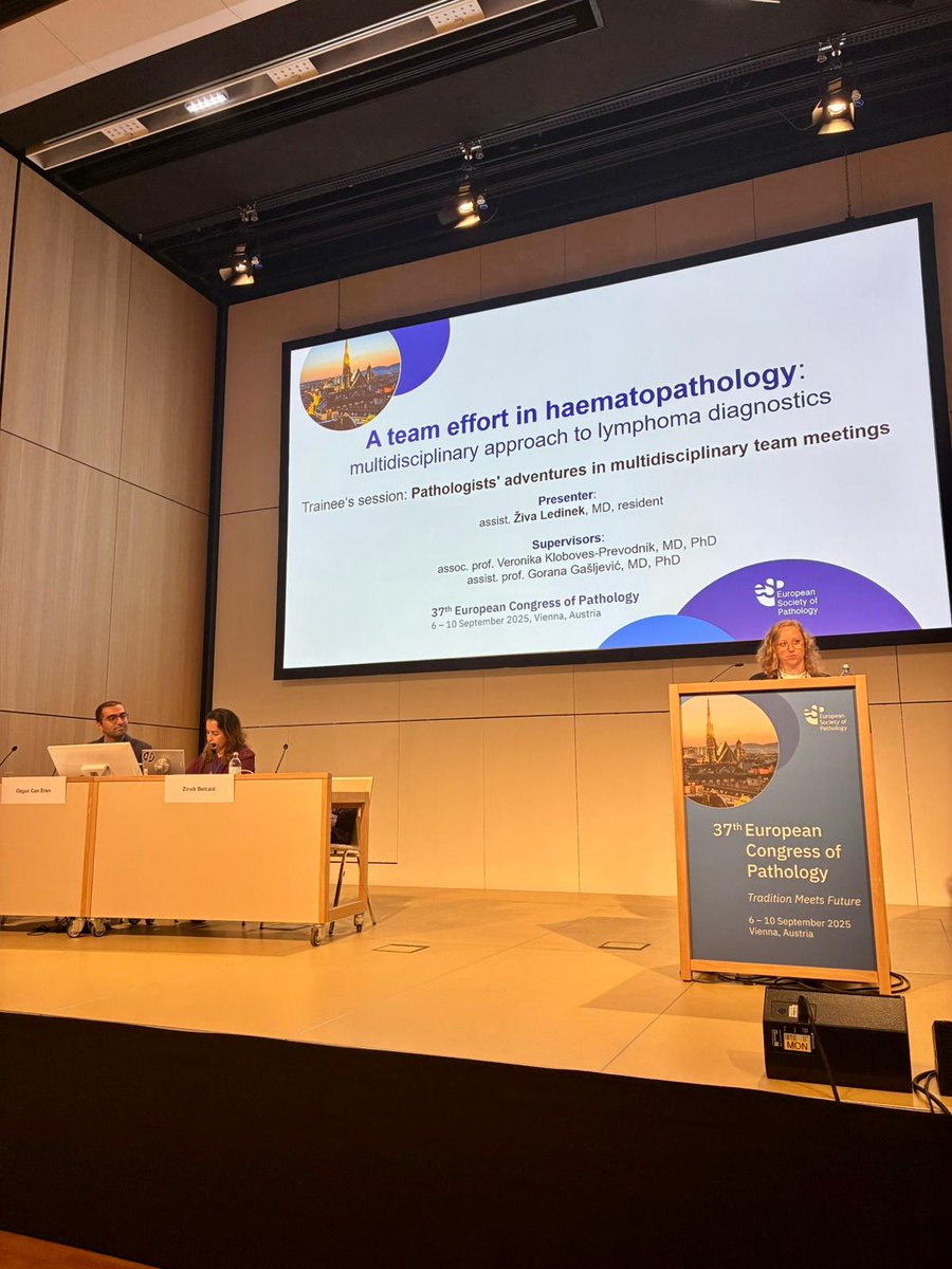 2 down ✅️ 2 to-go 🔜 after ☕️🥐 Join us for the second part of the session with some interesting #gynpath and #gipath topics coming up ... #ESPcongress #ESPtrainee #ESPalumni <a href="/ESP_Pathology/">European Society of Pathology (ESP)</a>