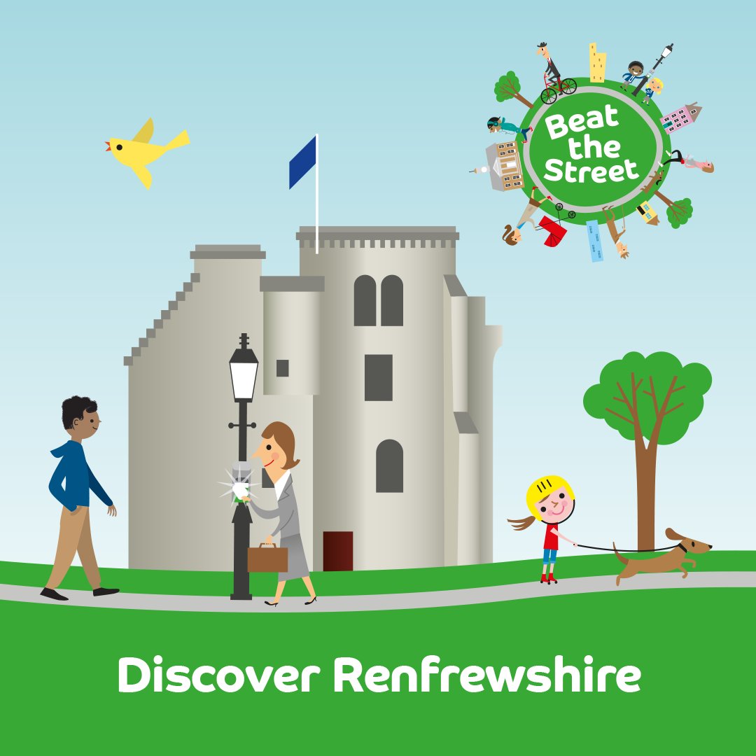 BTS Renfrewshire (@renfrewshirebts) on Twitter photo And we're off! Beat the Street starts today in Renfrewshire! The aim of the game is to earn as many points as possible for you and your team by walking, wheeling or cycling between Beat Boxes from 10 September - 22 October. beatthestreet.me/renfrewshire
<a href="/RenCouncil/">RenCouncil</a> <a href="/GlasgowSubway/">GlasgowSubway</a> And we're off! Beat the Street starts today in Renfrewshire! The aim of the game is to earn as many points as possible for you and your team by walking, wheeling or cycling between Beat Boxes from 10 September - 22 October. beatthestreet.me/renfrewshire
<a href="/RenCouncil/">RenCouncil</a> <a href="/GlasgowSubway/">GlasgowSubway</a>