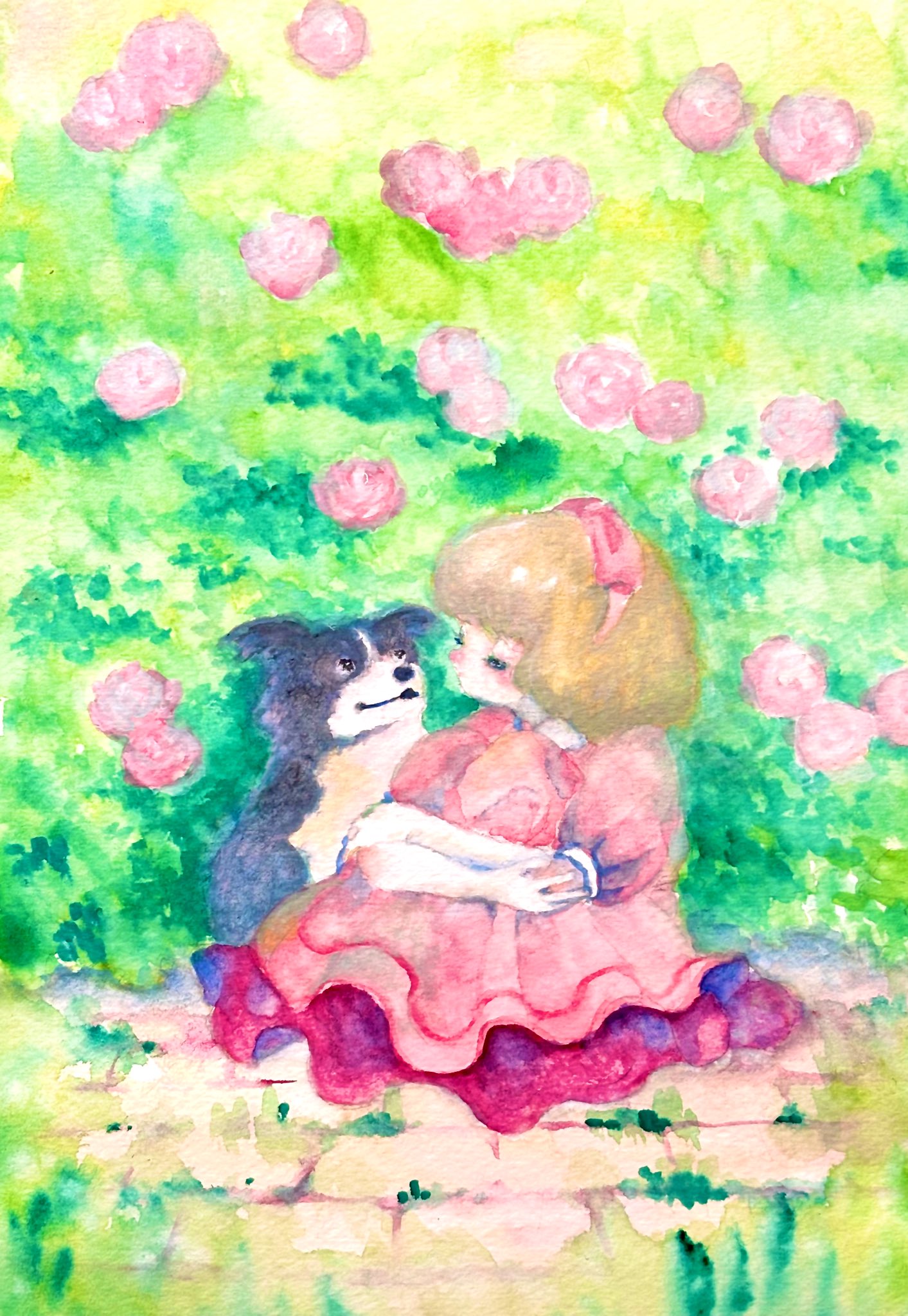 わっつ@水彩カラフルサイケ🌈🎨🖌️ on X: 