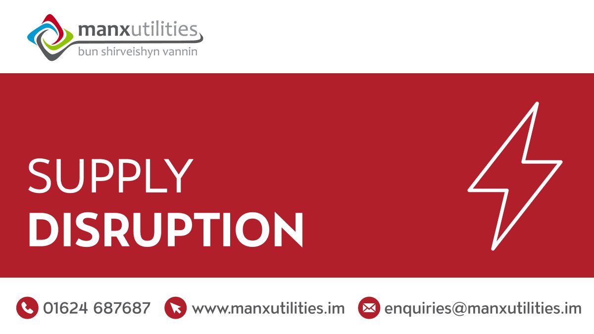 manx_utilities's tweet image. We need to perform an emergency electricity outage that will affect properties from Ard Reayrt up to Minorca Hill Crossroads, Laxey. Properties will be off supply from 10am - 12pm. We thank you for your understanding whilst these essential works are completed. #IOM