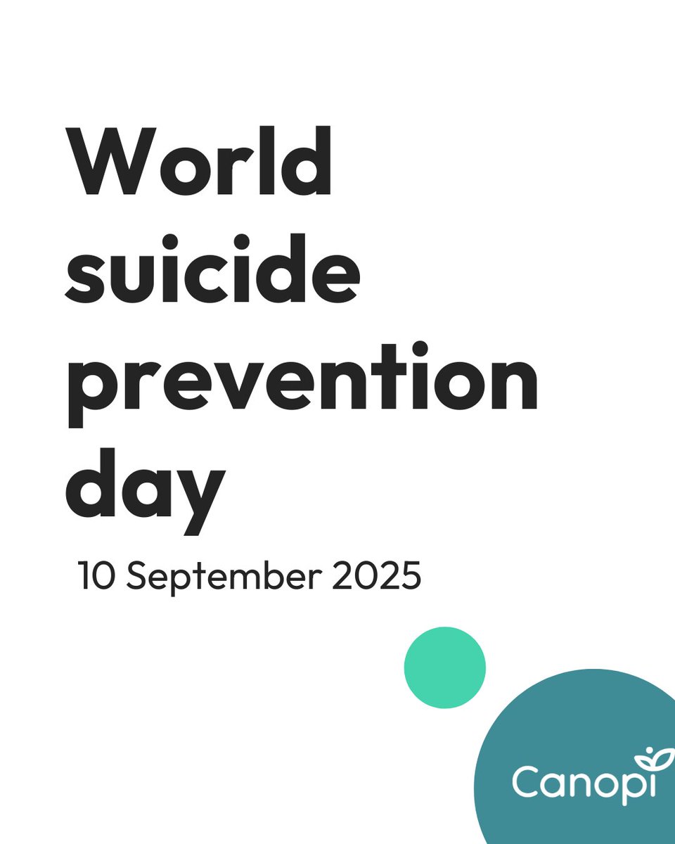 CanopiCymru's tweet photo. Today is world suicide prevention day - a reminder that reaching out can change a life. 

At Canopi, we’re here to connect you with the right support when you need it most by offering free and confidential mental health support for social care and NHS staff in Wales. https://t.co/Yo0YXkUEyP