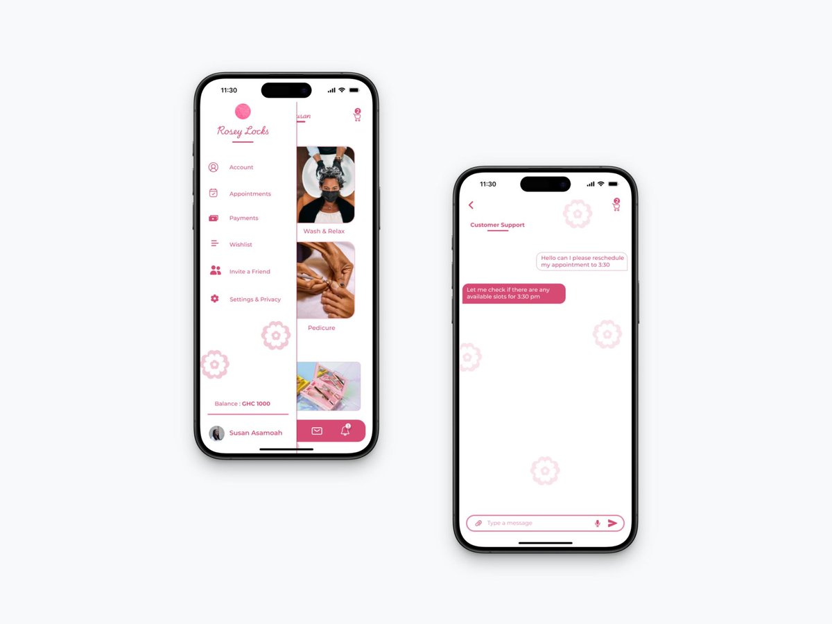 Phoe_nixInnov's tweet image. Clean, Feminine, Intuitive. ✨ Designed for the modern salon experience.
#UI #DesignInspiration #DesignForAll