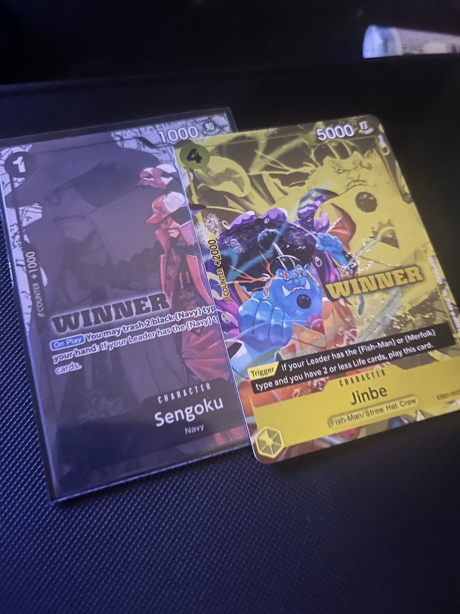 RyInfinity's tweet image. Starting to scoop up some wins in @ONEPIECE_tcg_EN 

Future @VegasOPL Warlord 🏴‍☠️