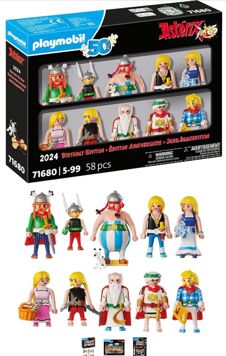 Personajes de Astérix
#playmobilhistory