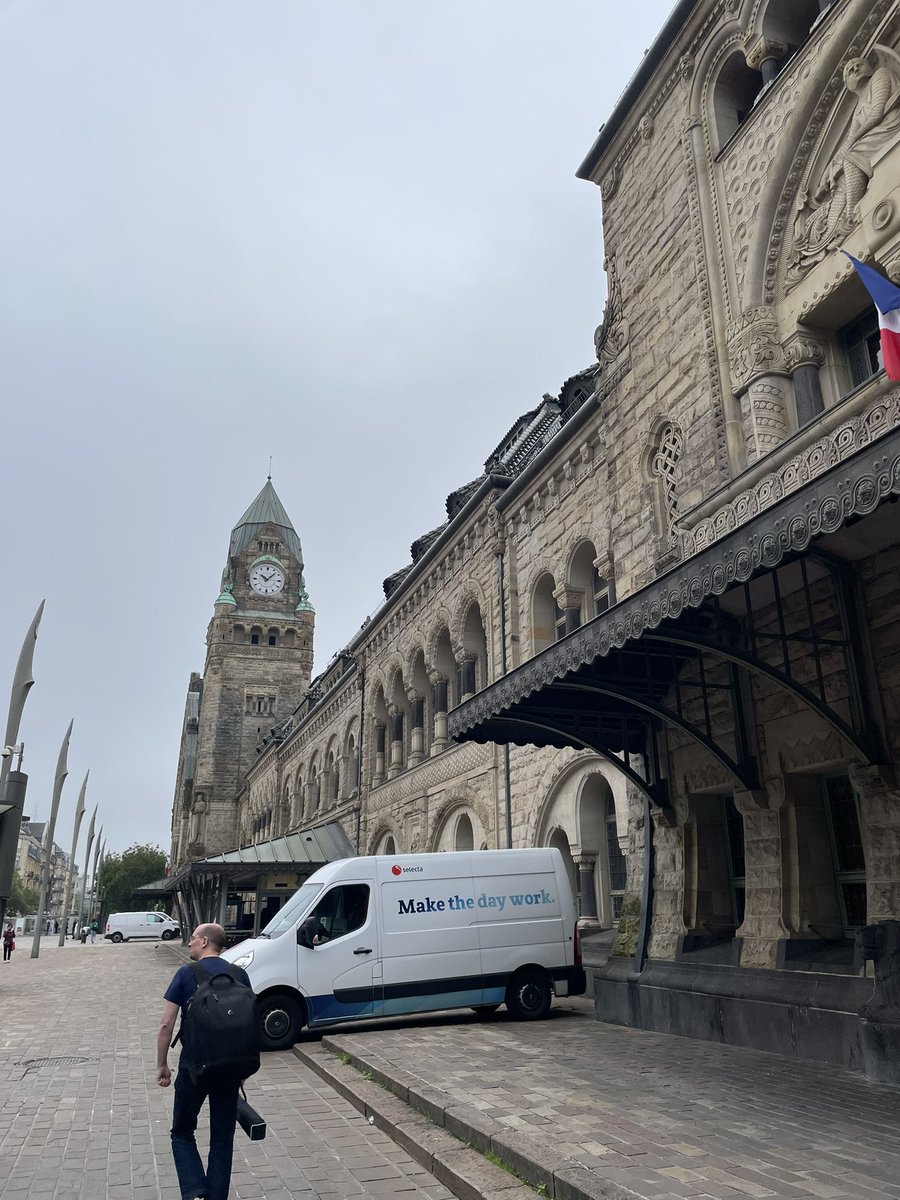 Hello from Metz (il fait froid 😂)