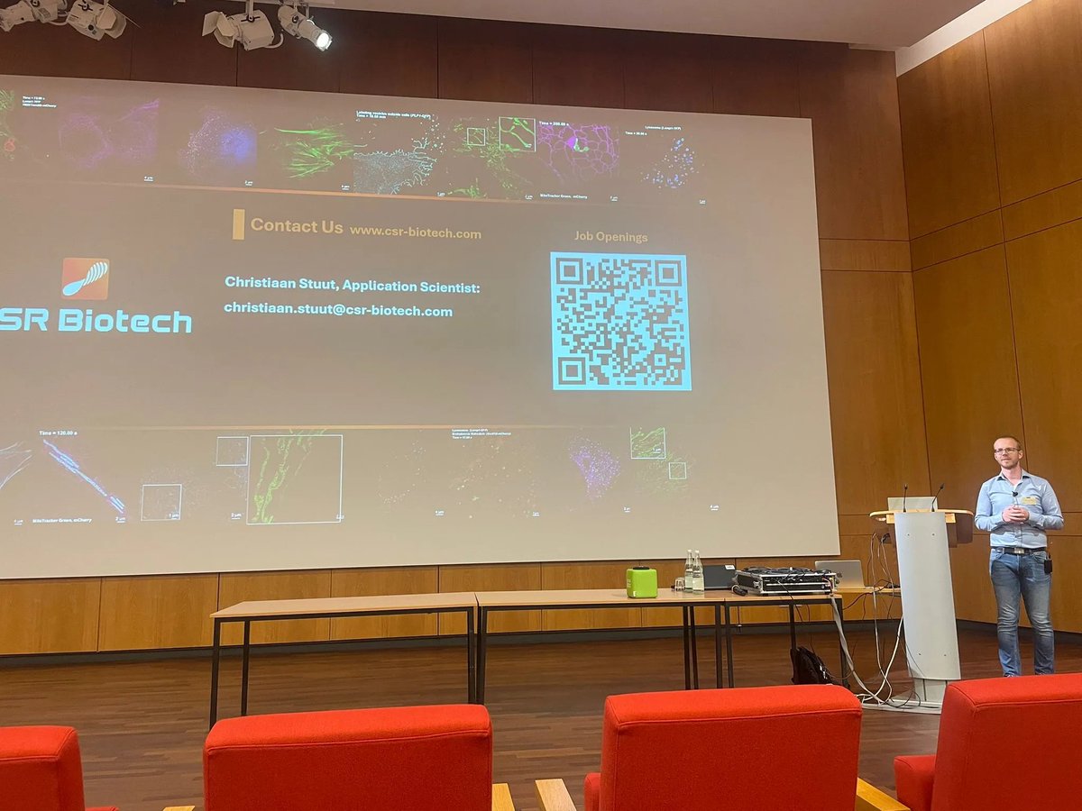 CSRBiotech's tweet image. &quot;We’re proud to share our journey with early-career researchers, supporting the next generation of scientists and highlighting the opportunities that come with applying expertise in real-world biotech.&quot;
Our colleague Christiaan Stuut, Application Scientist, spoke at #Horizons2025