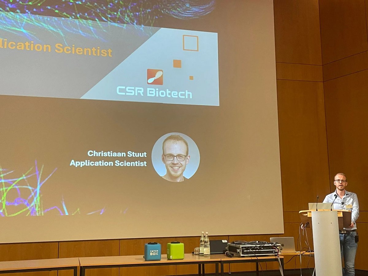 CSRBiotech's tweet image. &quot;We’re proud to share our journey with early-career researchers, supporting the next generation of scientists and highlighting the opportunities that come with applying expertise in real-world biotech.&quot;
Our colleague Christiaan Stuut, Application Scientist, spoke at #Horizons2025