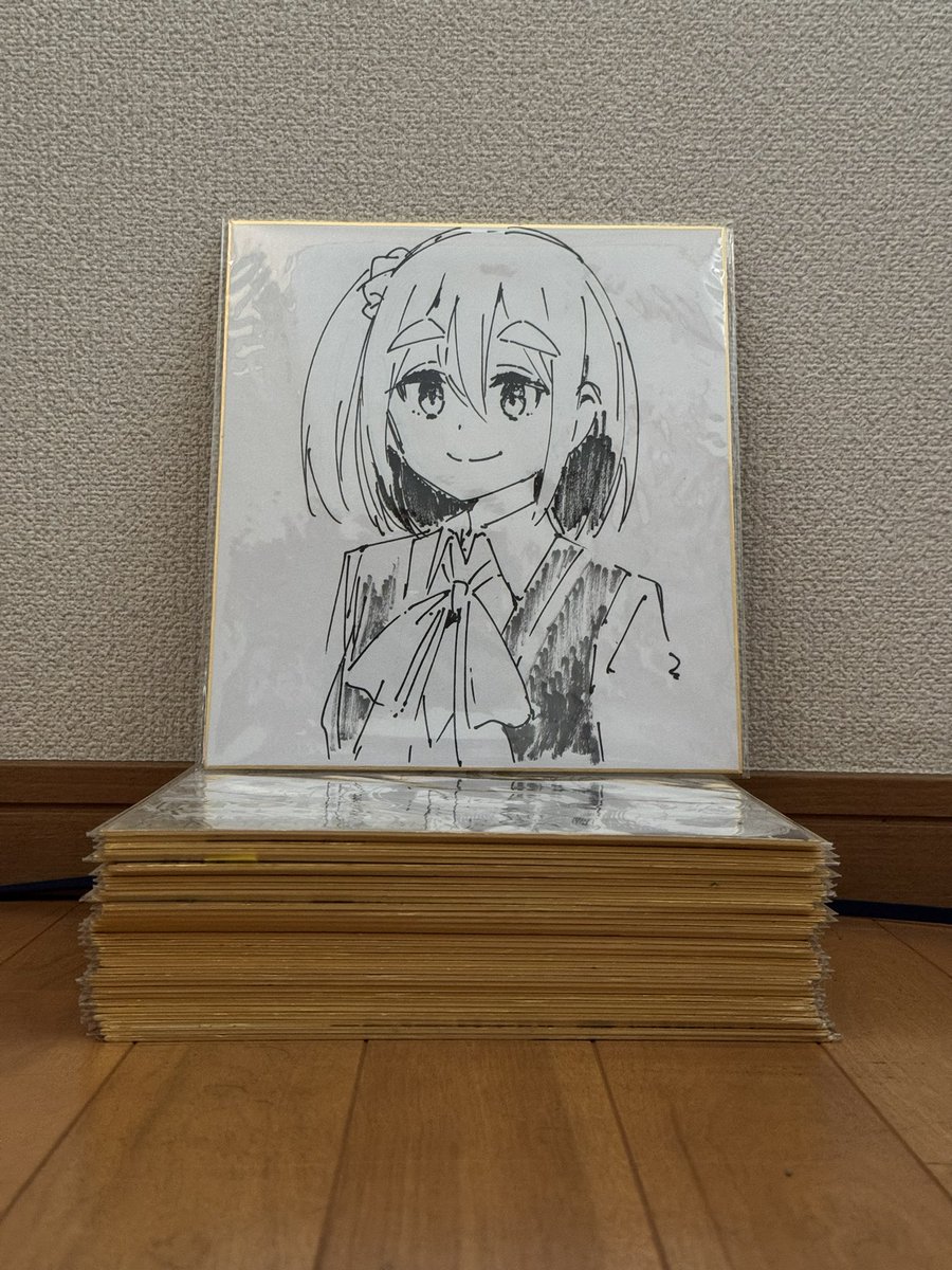 いっぱい描きました 