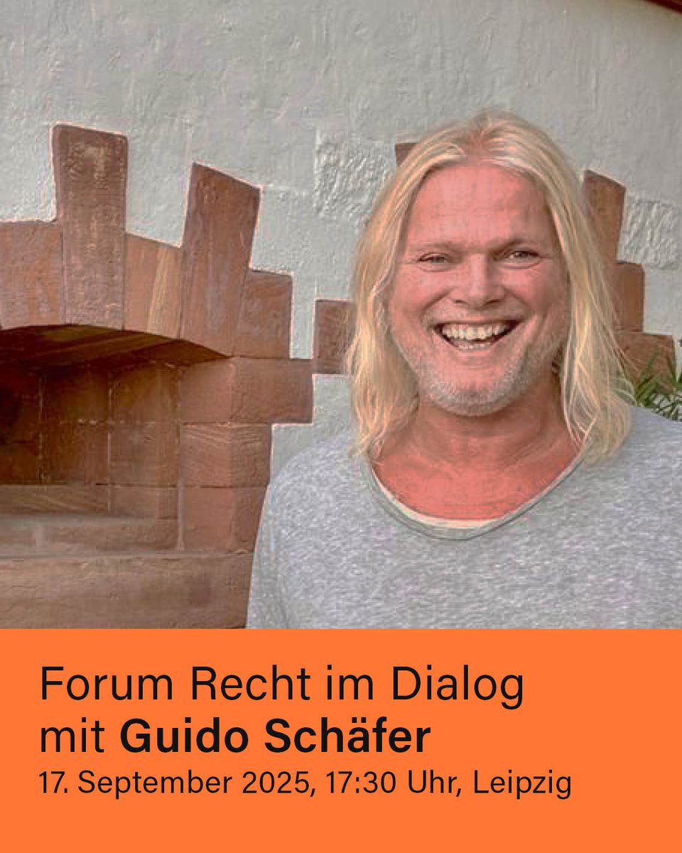 ⚽⚖️ Fußball &amp; Rechtsstaat: Was verbindet Regeln auf dem Platz und in der Gesellschaft? Am Dienstag, 17. September um 17:30h ist Ex-Profi &amp; LVZ-Chefreporter Guido Schäfer (<a href="/schfer_g/">Guido Schäfer</a> ) zu Gast bei „Forum Recht im #Dialog“ in #Leipzig. Eintritt frei. Foto: Guido Schäfer.