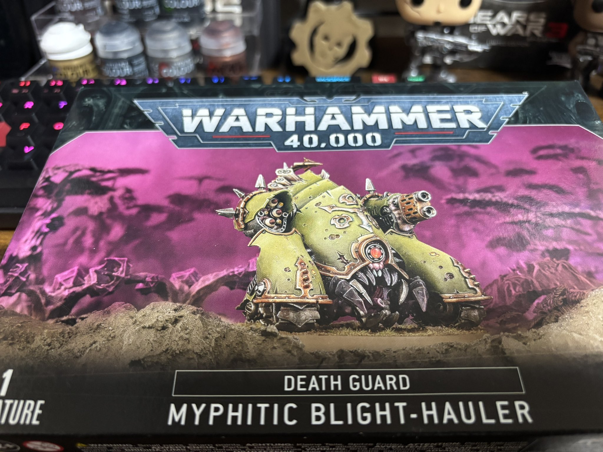 シタデルカラー　アシェットwarhammer40kの付録 WARHAMMER 40kのフィギュア2体が1コイン！hachetteのウォー