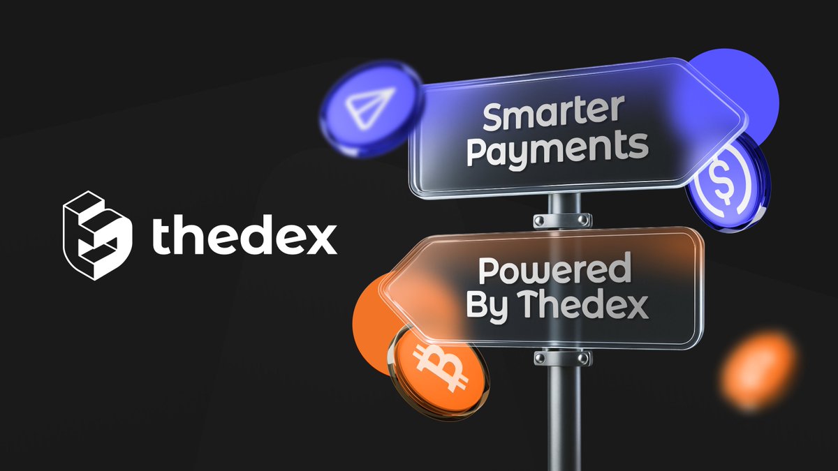 thedexcloud's tweet image. Welcome to Thedex ☁️ - your solution for fast, secure, and automated crypto payments!

Unlock the future of payments with Thedex. We offer businesses an easy, automated way to accept cryptocurrencies like Bitcoin, Ethereum, and Tether. 

💡Ready to level up your business?