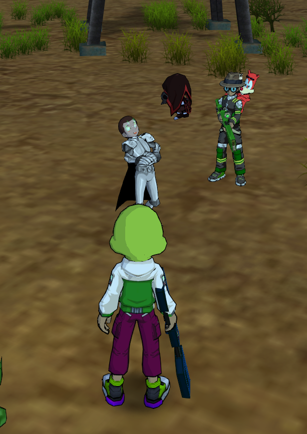 FNNMtnDew's tweet photo. The Daytime Villain has been spotted!

He was seen seemingly laughing at @pajamaheroo after being aggressive towards him. He disappeared shortly after but if you have any information, remember to reach out to us at FNN through our Discord at https://t.co/zLJq5KEVhW ! https://t.co/M22CmbF3D4