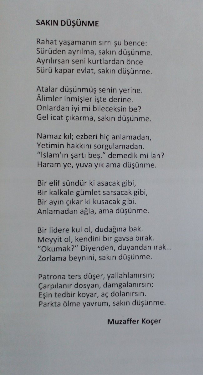 Muzaffer Koçer (@mahremetli) on Twitter photo 