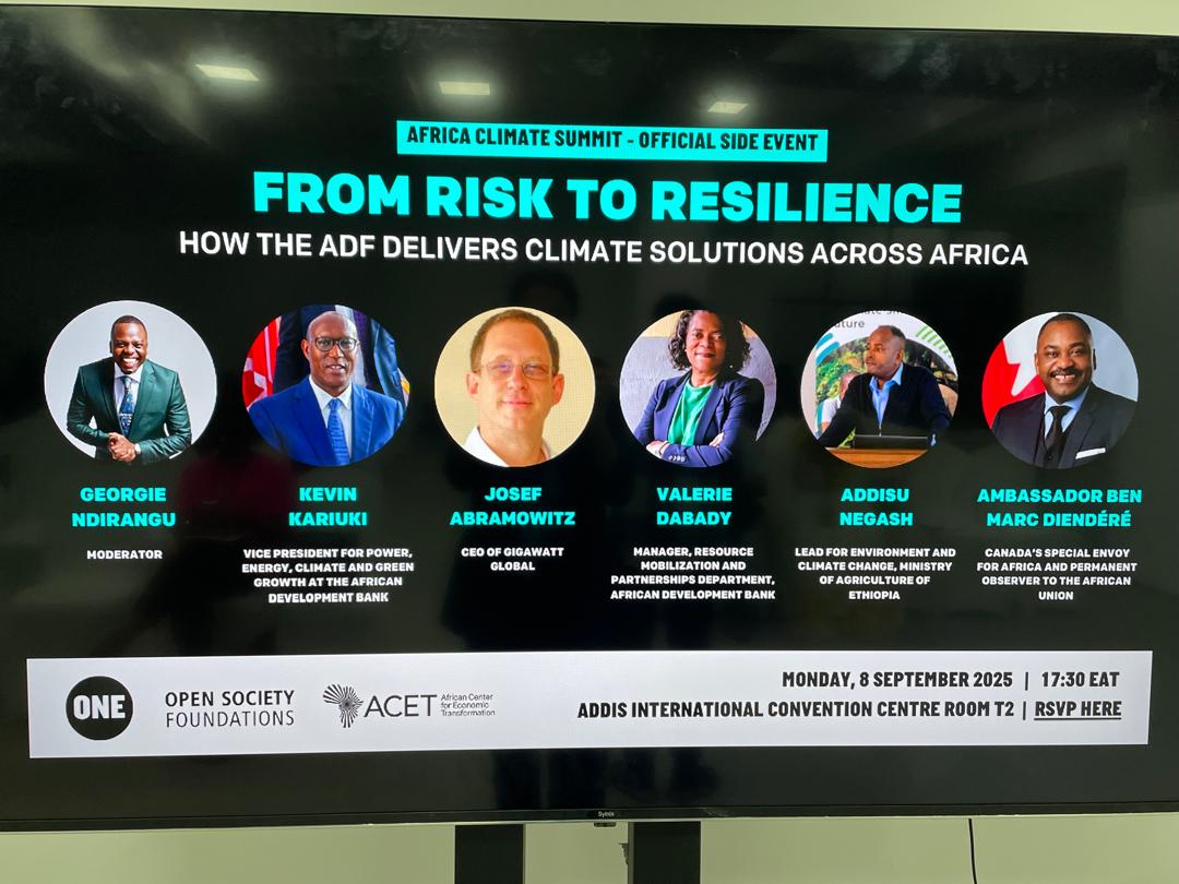 From Risk to Resilience: Canada’s Special Envoy for Africa, <a href="/Marc_Ben/">Ben Marc Diendéré</a> delivered remarks at <a href="/ONECampaign/">ONE</a>’s #ACS2025 event on the African Development Fund’s (<a href="/AfDB_Group/">African Development Bank Group</a>) role in climate solutions—highlighting partnership, innovation &amp; action for a greener Africa. #CanadaInAfrica
